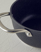 Charm Aluminum Deep Pot - Beige - 20 cm (view 3)