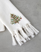 Fancy Tree Cotton Drying Cloth 30x50 cm White (view 3)