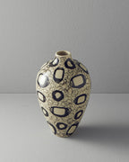 Loren Ceramic Vase 17x17x26 cm Gray (view 2)
