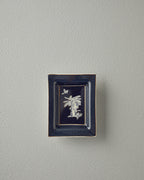 Chic Palm Decorative Plate 15x11.5x2.5 cm Navy Blue (view 2)