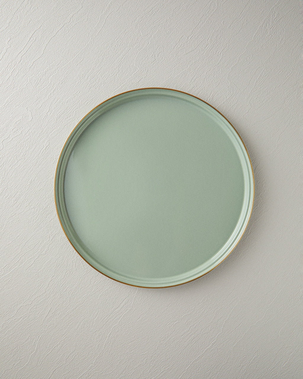 Isidora Enamel Round Tray 31 cm - Cream (view 2)