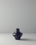 Tessa Ceramic Vase 14x12.7x15.5 cm Black