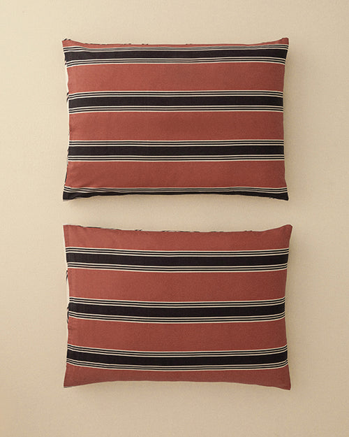 Abstract Art Soft Cotton with Digital Print 2 pcs Pillow Case 50x70 cm Beige (view 2)