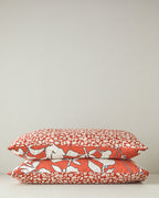 Grandiflora Soft Cotton with Digital Print 2 pcs Pillow Case 50x70 cm Terracotta (view 3)