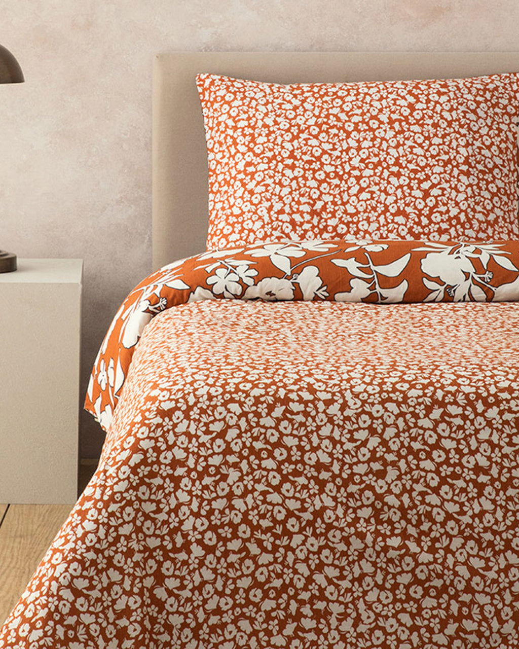 Grandiflora Soft Cotton with Digital Print Duvet Cover Set (view 8)