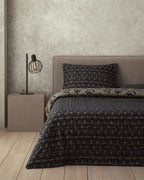 Vinette Soft Cotton with Digital Print Duvet Cover Set (view 9)