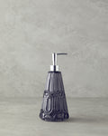Diana Glass Bathroom Soap Dispenser 10x22 cm Anthracite