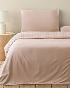 Fancy Premium Soft Cotton Duvet Cover Set - Blue - Single 160x220 cm (view 2)