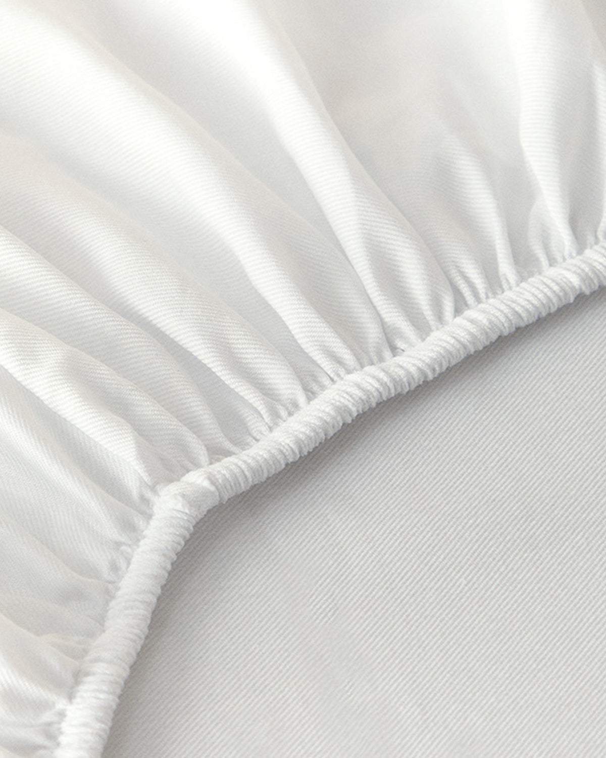 Classy Twill Fitted Sheet - Beige - Single 100x200 cm (view 3)