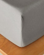 Classy Twill Fitted Sheet - Beige - Double 160x200 cm (view 4)