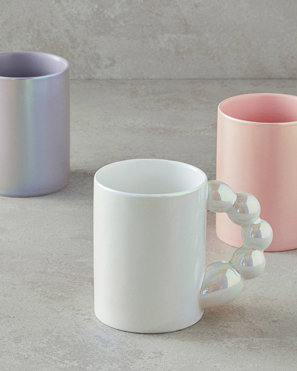 Balloons New Bone China Mug 480 ml Purple (view 4)