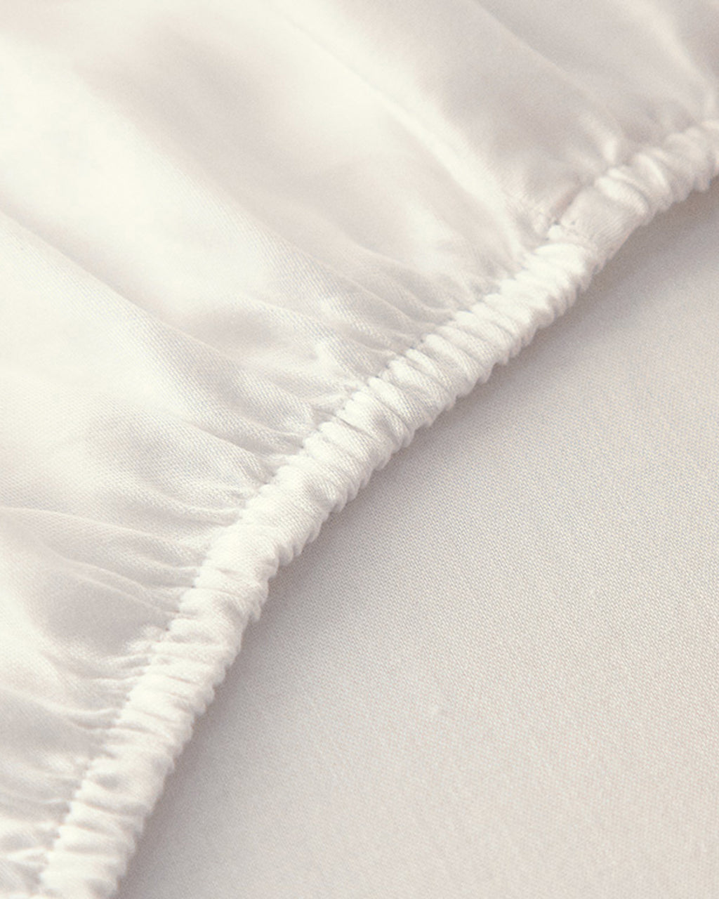 Micell Cotton Satin Fitted Sheet - Anthracite - Double 160x200 cm (view 3)