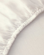 Micell Cotton Satin Fitted Sheet - Anthracite - Double 160x200 cm (view 3)