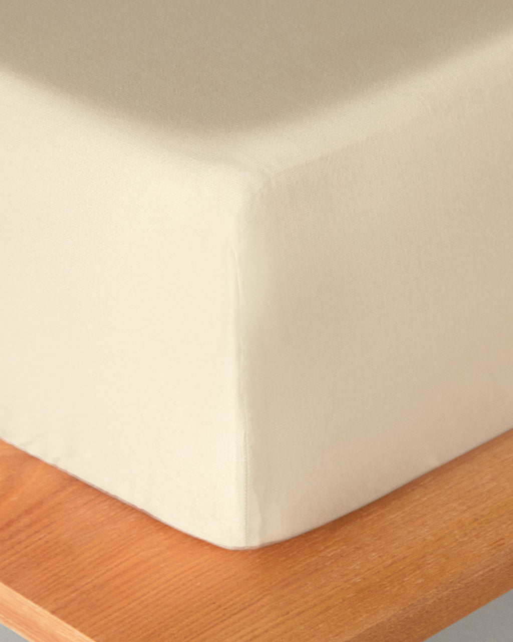 Micell Cotton Satin Fitted Sheet - Gold - Double 160x200 cm (view 4)