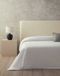 Micell Cotton Satin Duvet Cover - White - King 240x220 cm