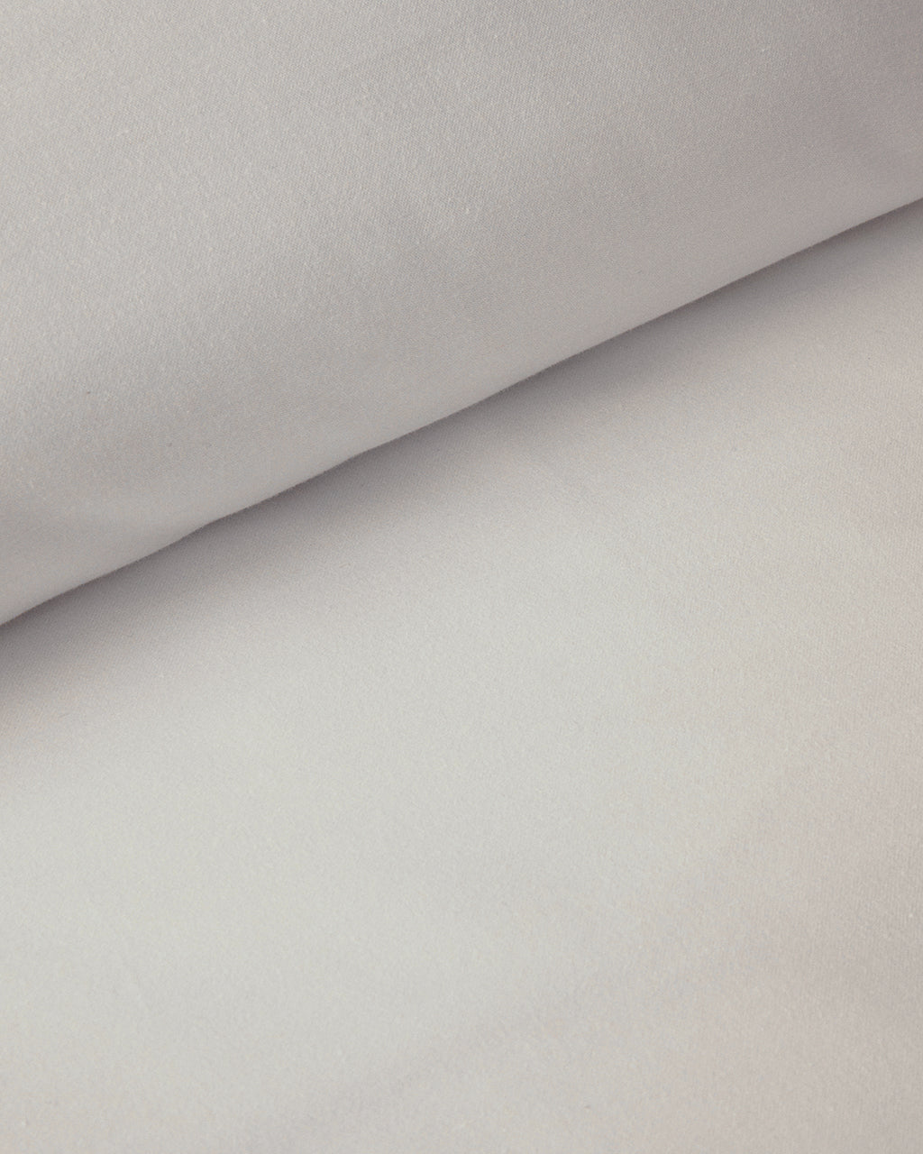 Micell Cotton Satin Duvet Cover - Ivory - Double 200x220 cm (view 2)