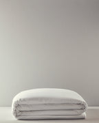 Micell Cotton Satin Duvet Cover - Anthracite - Double 200x220 cm (view 4)
