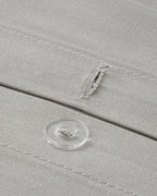 Pure Cotton Duvet Cover - White, Pebble & Coffee Foam (view 11)