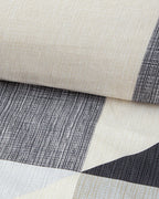 Triad Easy Iron Double Size Duvet Cover Set 200x220 cm Gray - Beige (view 3)