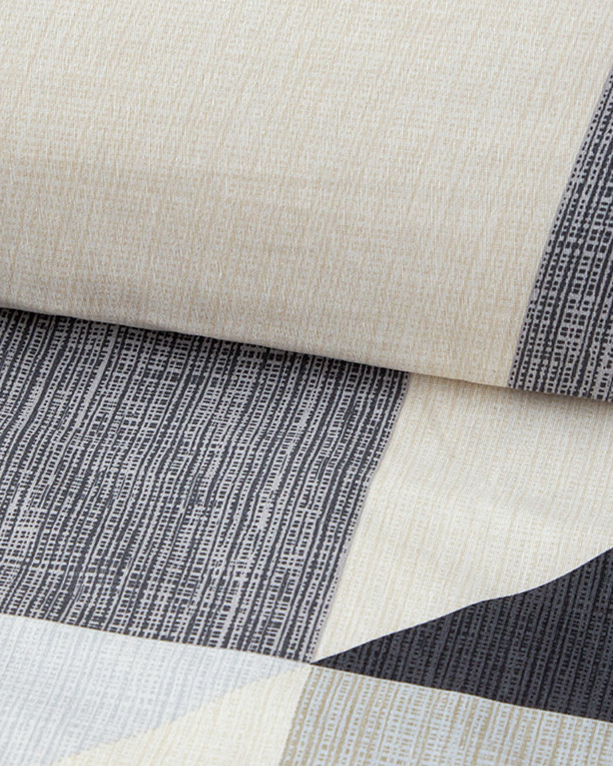 Triad Easy Iron Double Size Duvet Cover Set 200x220 cm Gray - Beige (view 3)