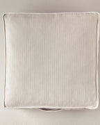 Lora Velvet Decorative Cushion Pad 14x57x57 cm Ecru