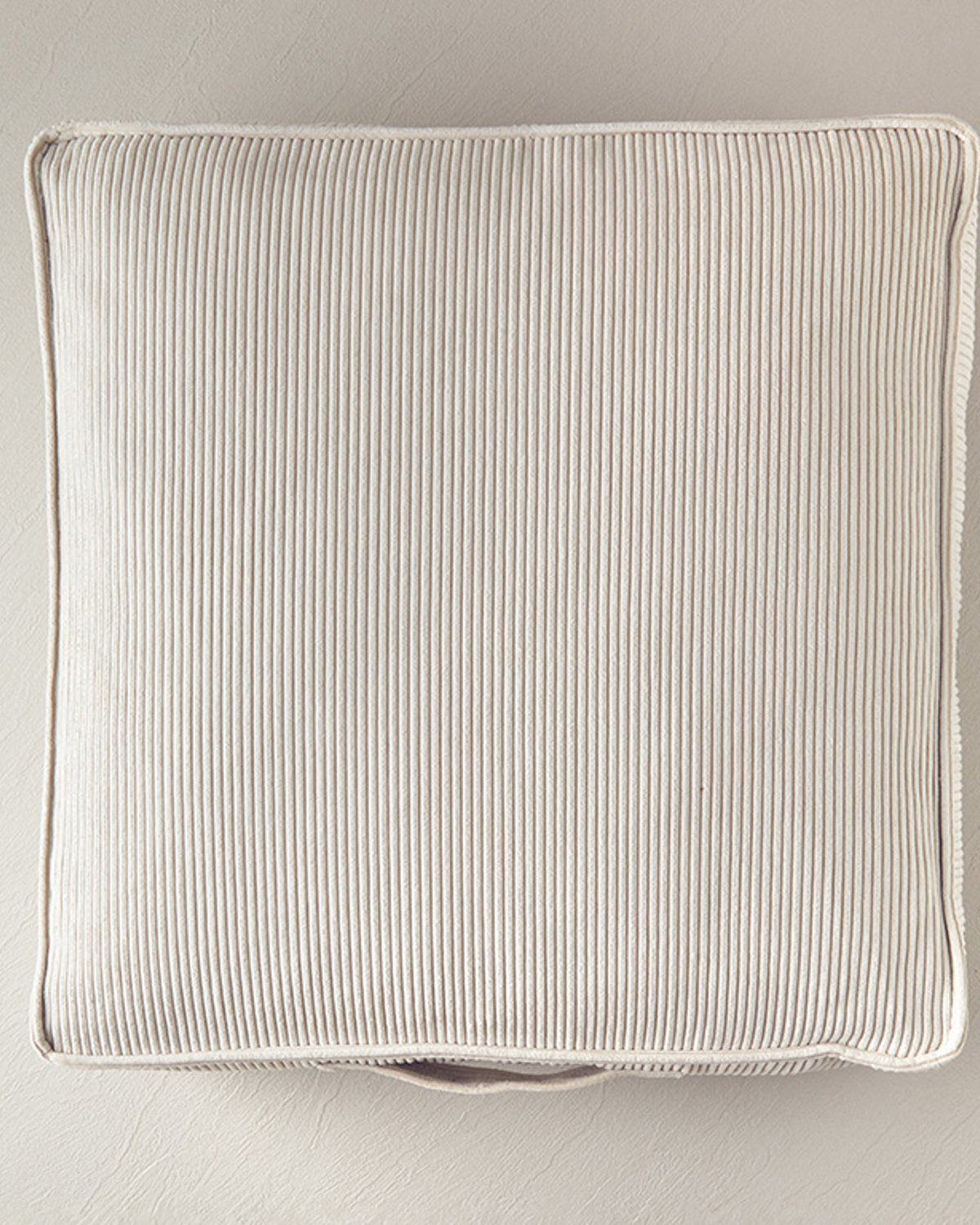 Lora Velvet Decorative Cushion Pad 14x57x57 cm Ecru