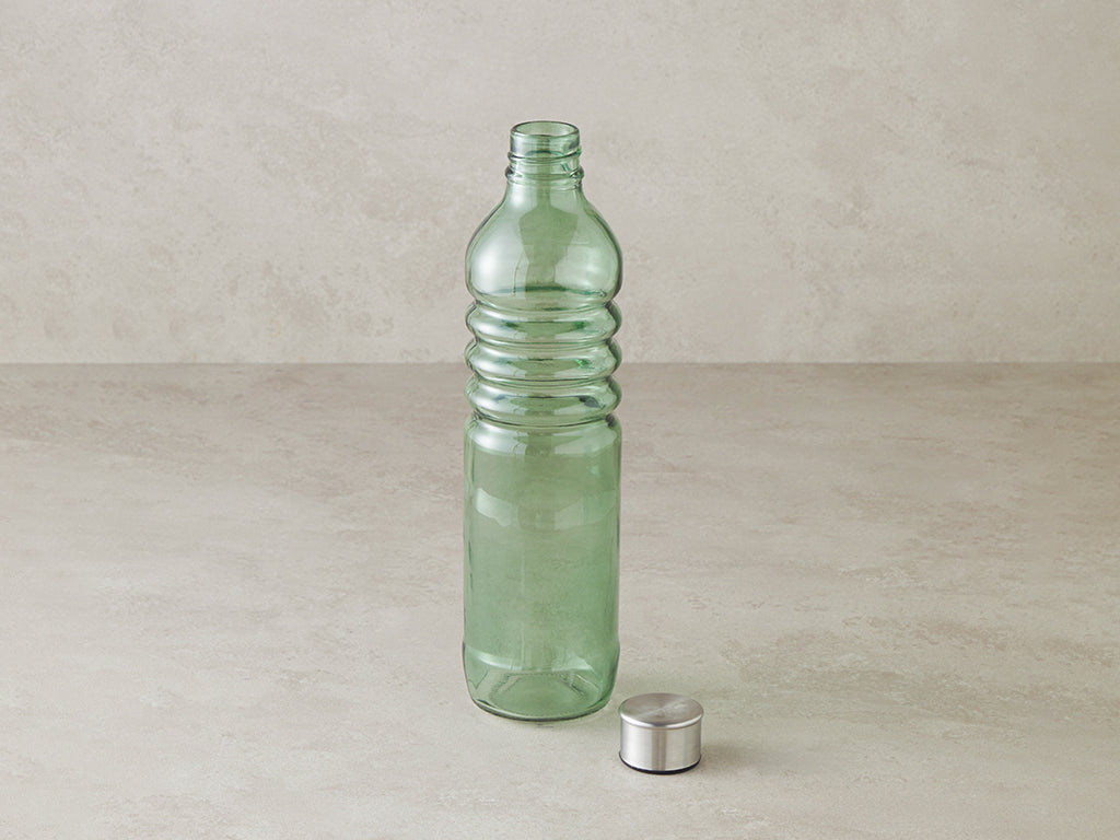 Pearly Glass Bottle 1250 ml Dark Green (view 2)