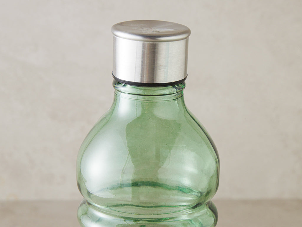 Pearly Glass Bottle 1250 ml Dark Green (view 3)