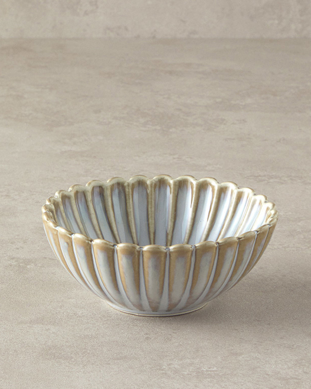 Fiore New Bone China Bowl 14 cm Gray