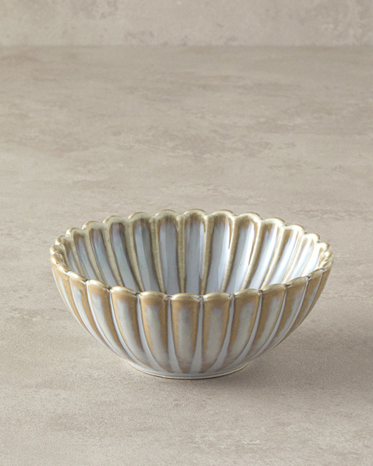 Fiore New Bone China Bowl 14 cm Gray