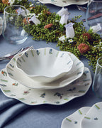 Pleasant Porcelain Table Set 24 Pieces, 6 Servings Green - Blue (view 2)