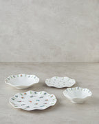 Pleasant Porcelain Table Set 24 Pieces, 6 Servings Green - Blue (view 4)