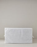 Striped Storage Bag White - 74x46x46 cm