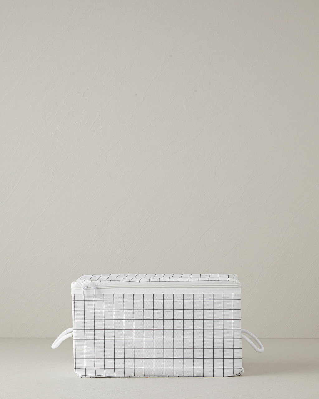 Striped Storage Bag White (view 9)