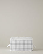 Striped Storage Bag White (view 9)