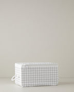 Striped Storage Bag White (view 10)