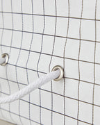 Striped Storage Bag White (view 11)