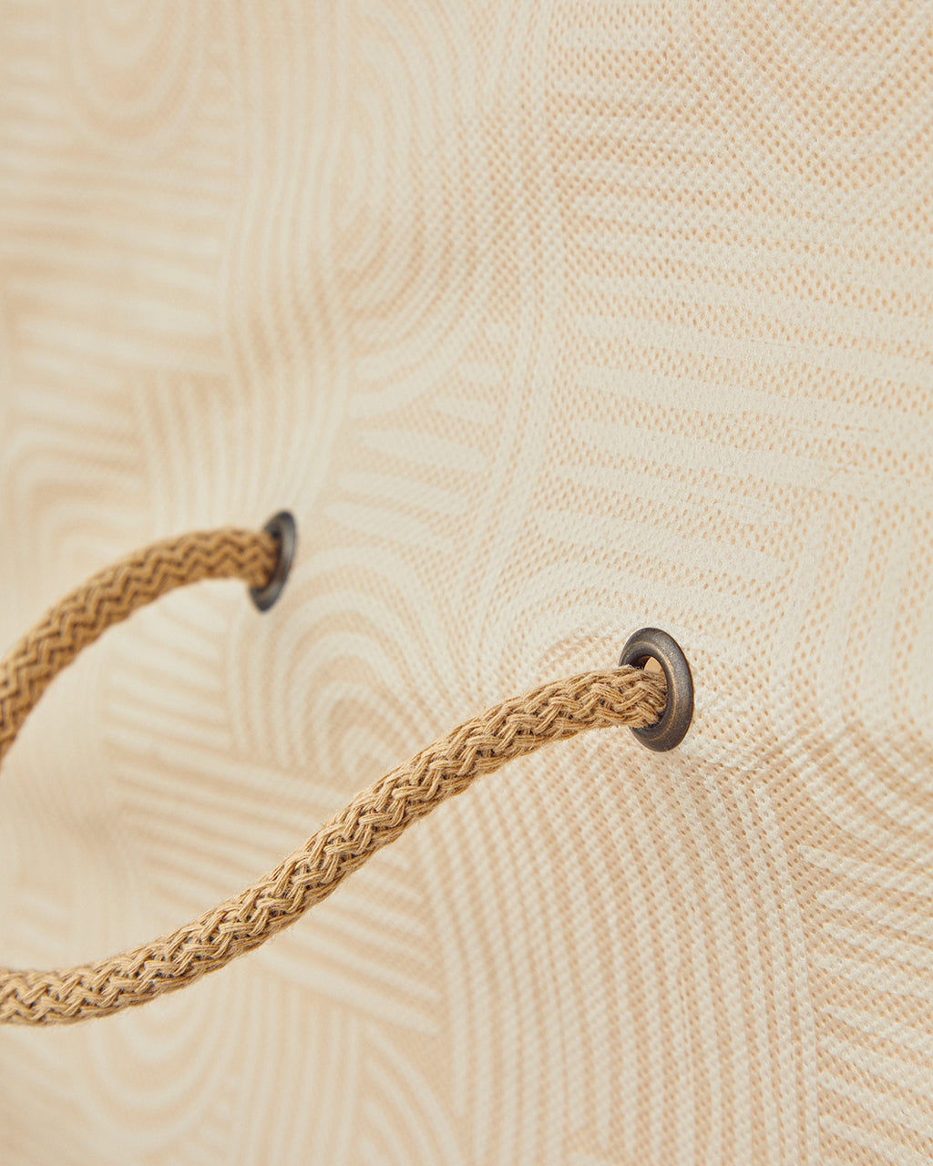 Wavy Storage Bag Beige (view 3)
