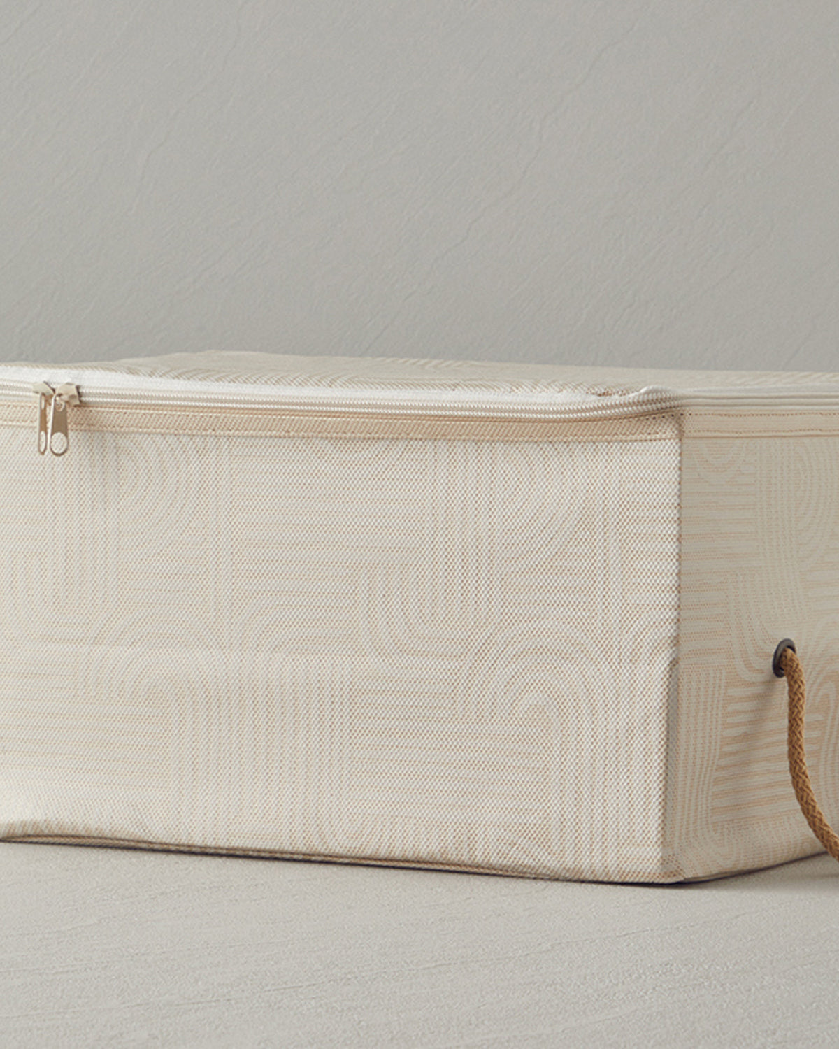 Wavy Storage Bag Beige (view 6)