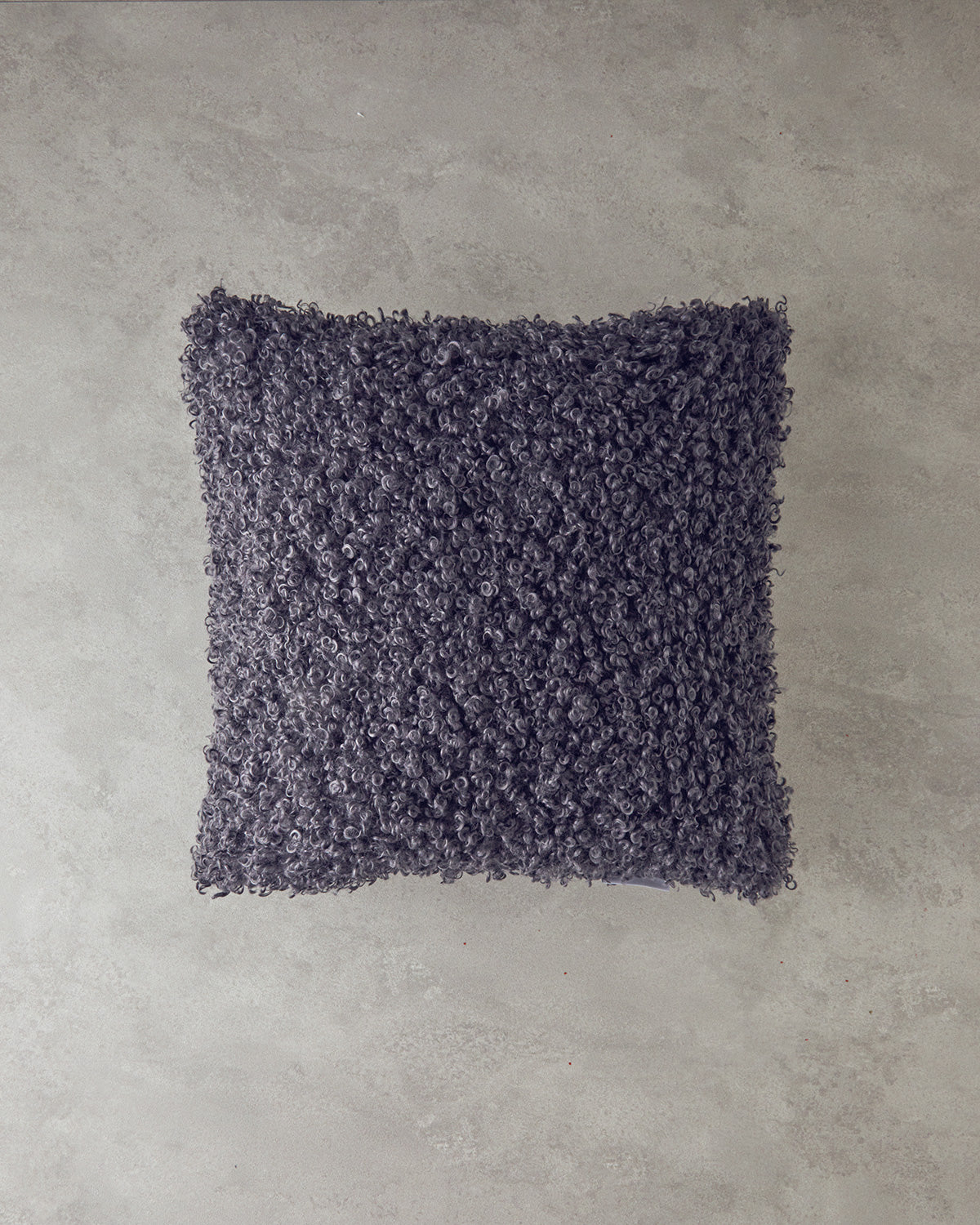 Kita Toss Pillow Cover 43x43 cm Anthracite