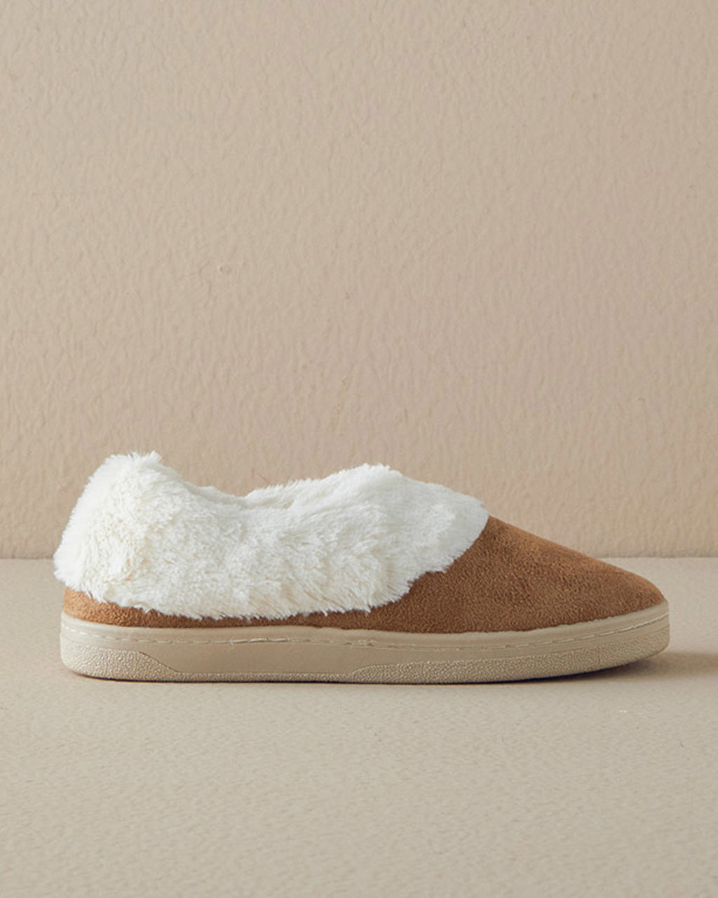 Teby Women House Ballerina Slippers - Tan - 38