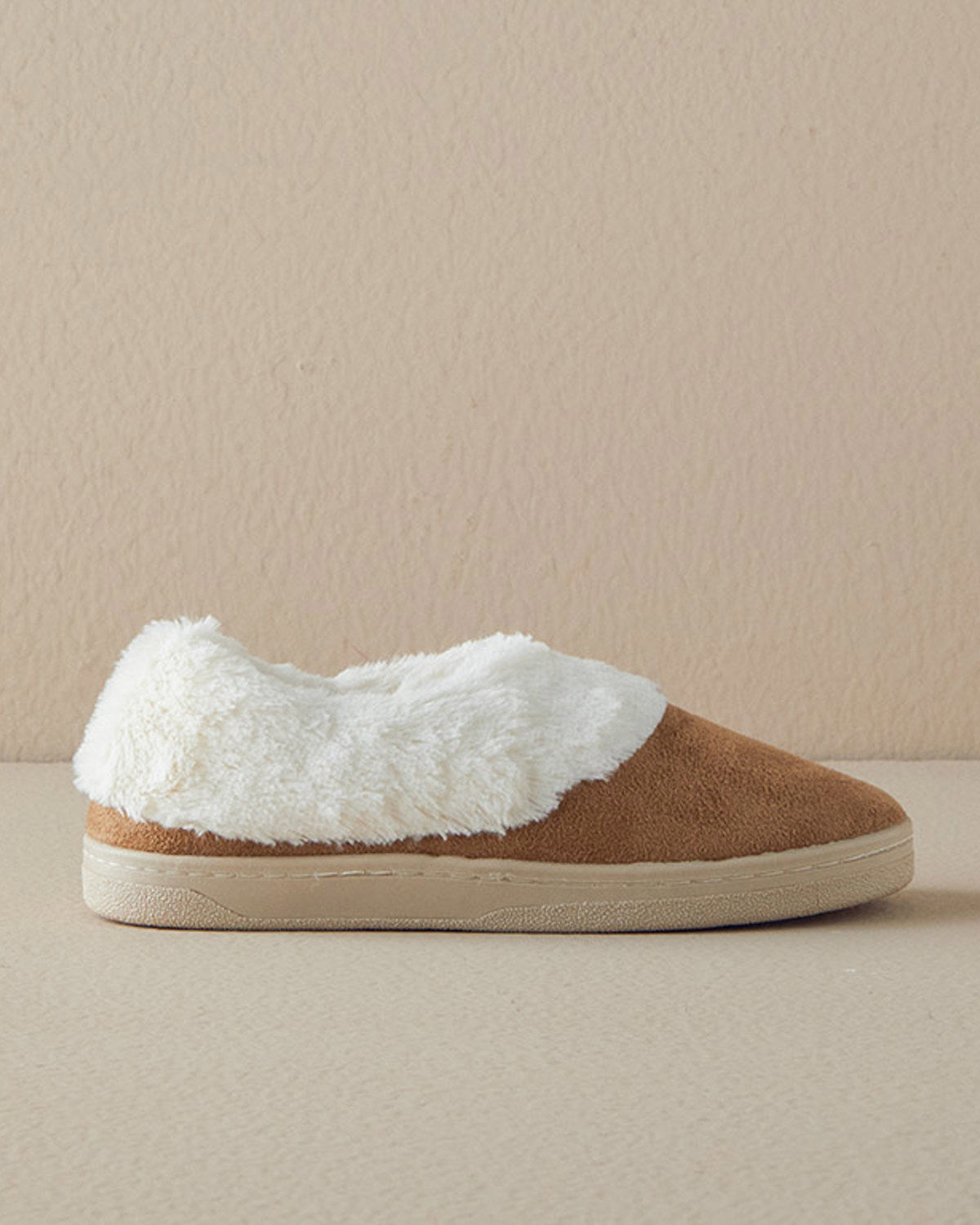 Teby Women House Ballerina Slippers - Tan - 38