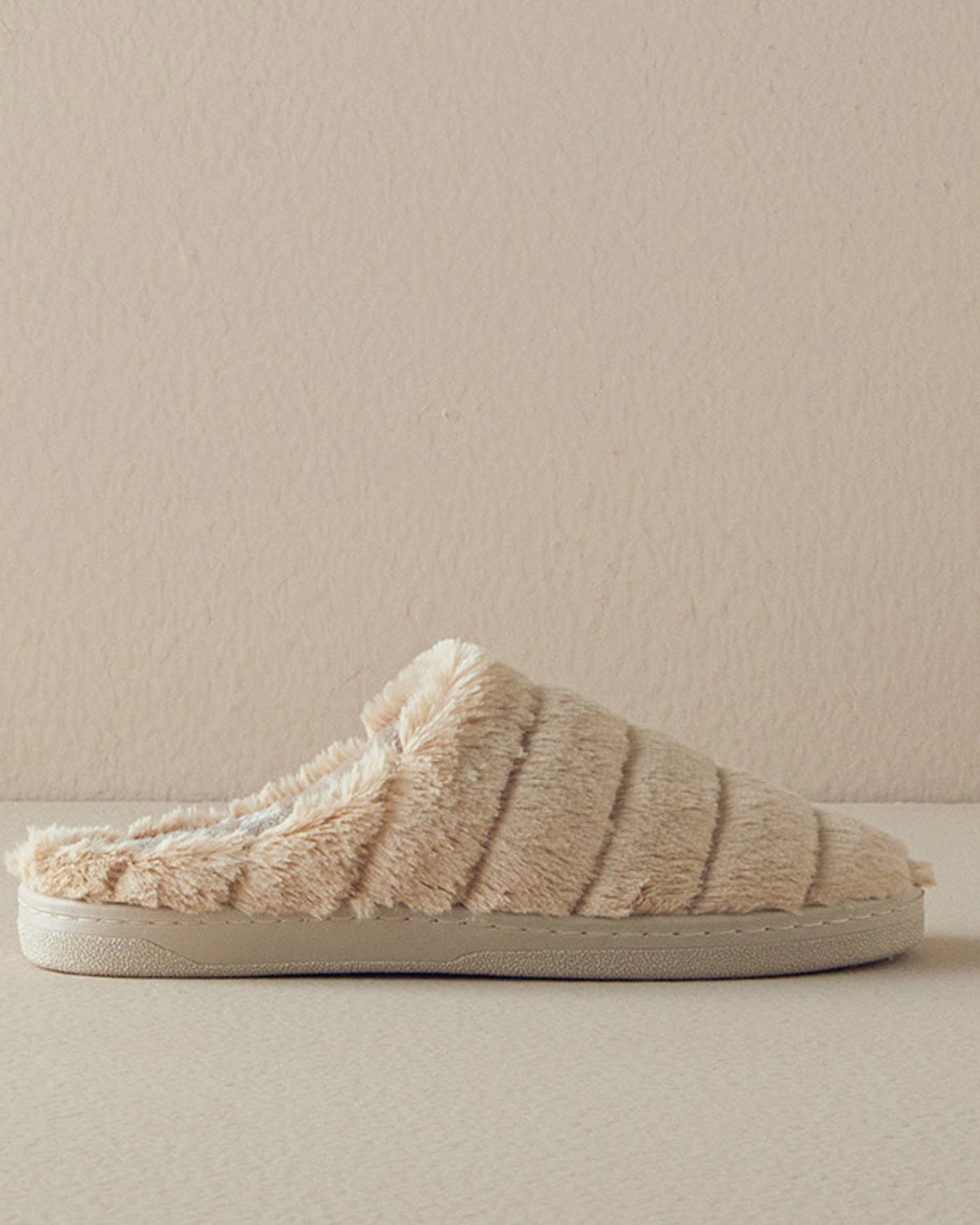 Teny Women House Slippers 37 Beige