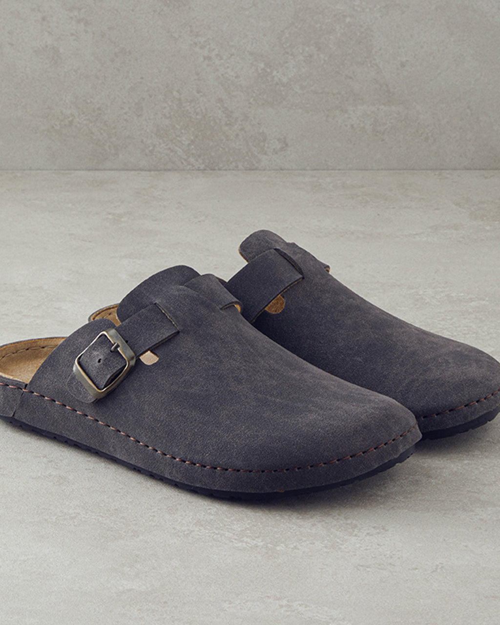Rainy Men’s House Slippers - Navy Blue - 41 (view 2)