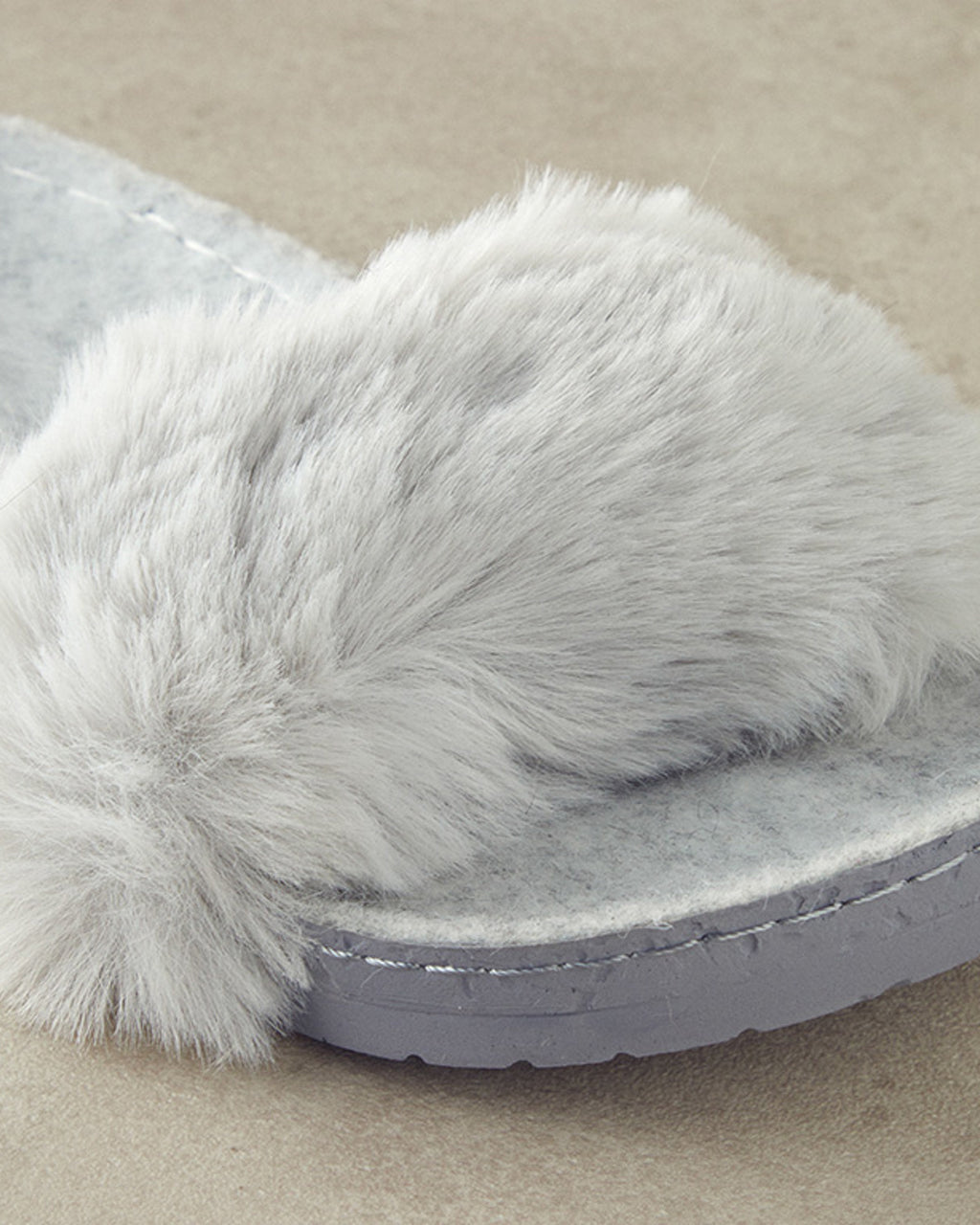 Ashley Felt Women House Slippers 36 Gray (view 3)