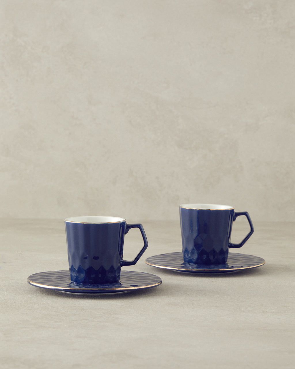 Hestia New Bone China 4 Pieces 2 Servings Coffee Cup Set 80 ml (view 4)