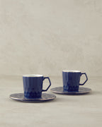 Hestia New Bone China 4 Pieces 2 Servings Coffee Cup Set 80 ml (view 4)