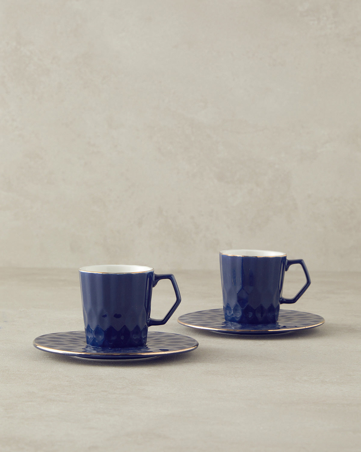 Hestia New Bone China 4 Pieces 2 Servings Coffee Cup Set 80 ml (view 4)