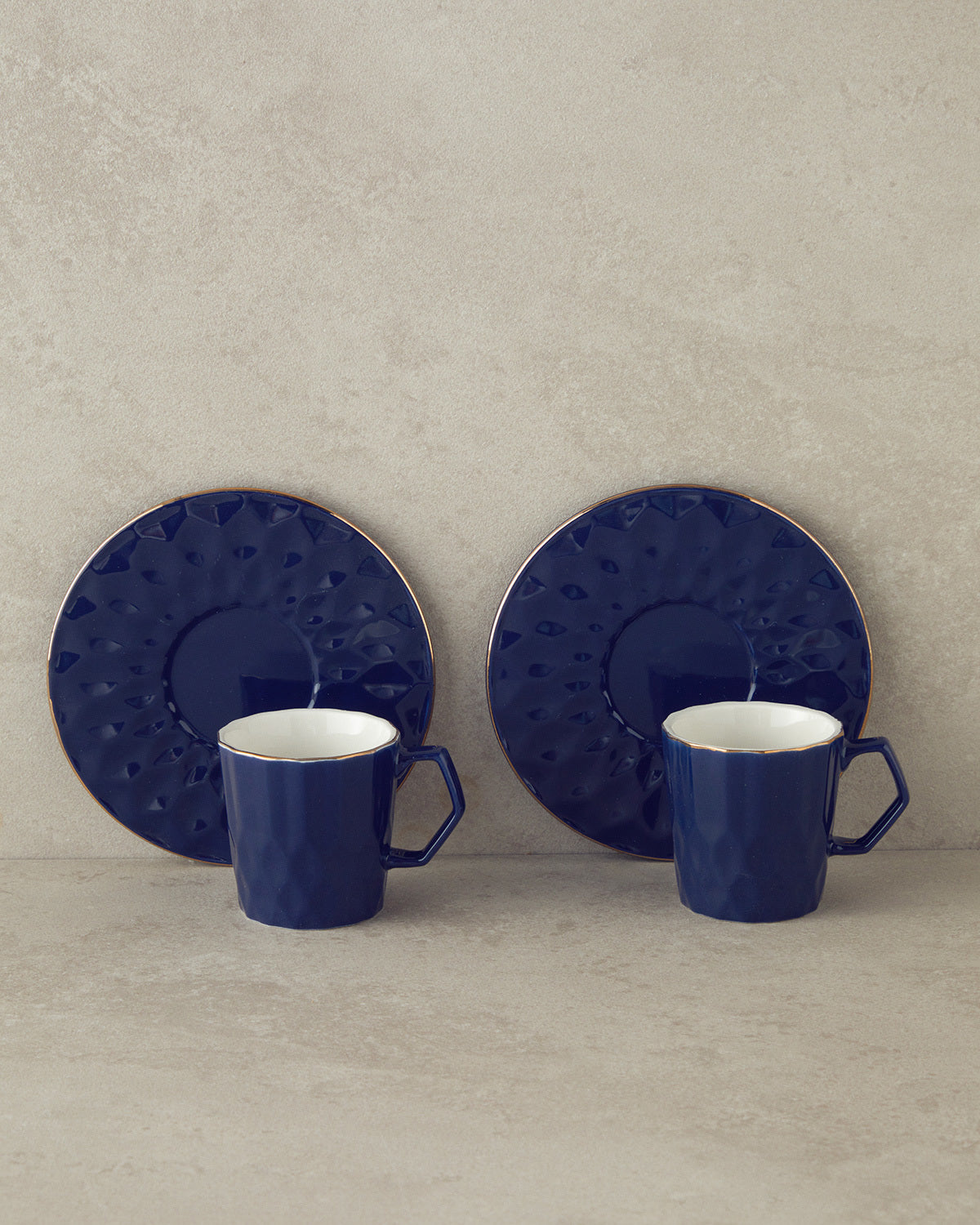 Hestia New Bone China 4 Pieces 2 Servings Coffee Cup Set 80 ml (view 6)