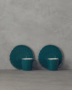 Hestia New Bone China 4 Pieces 2 Servings Coffee Cup Set 80 ml (view 7)